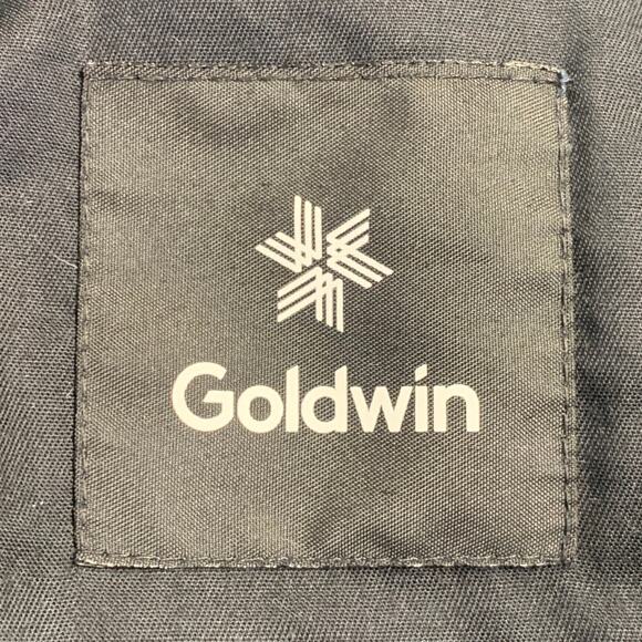 GOLDWIN Size L Navy Twill Nylon Blend Drawstring Casual Pants - Picture 5 of 7